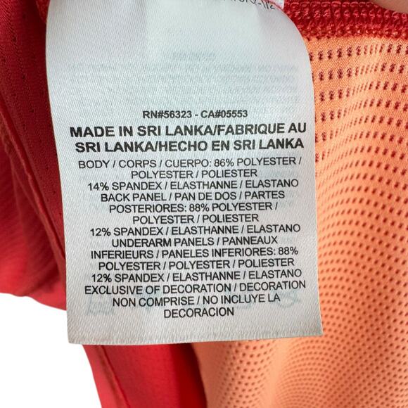 Nike Pro Hypercool Fitted Coral Mesh Athletic Tank Top Men's Size M - Picture 5 of 6